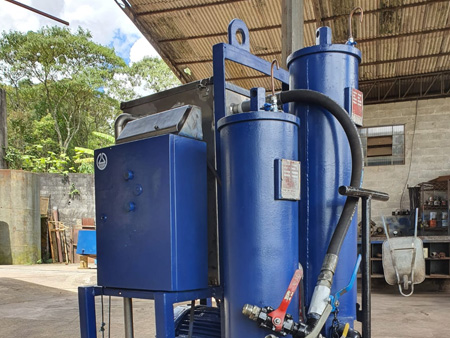 Unidade de Flushing com óleo -  Capacidade de 30 gal/min